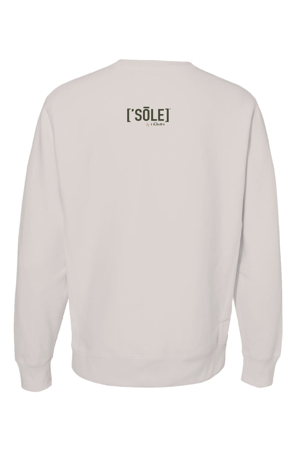 Walk Happy Heavyweight CrossGrain Crew Neck Bone