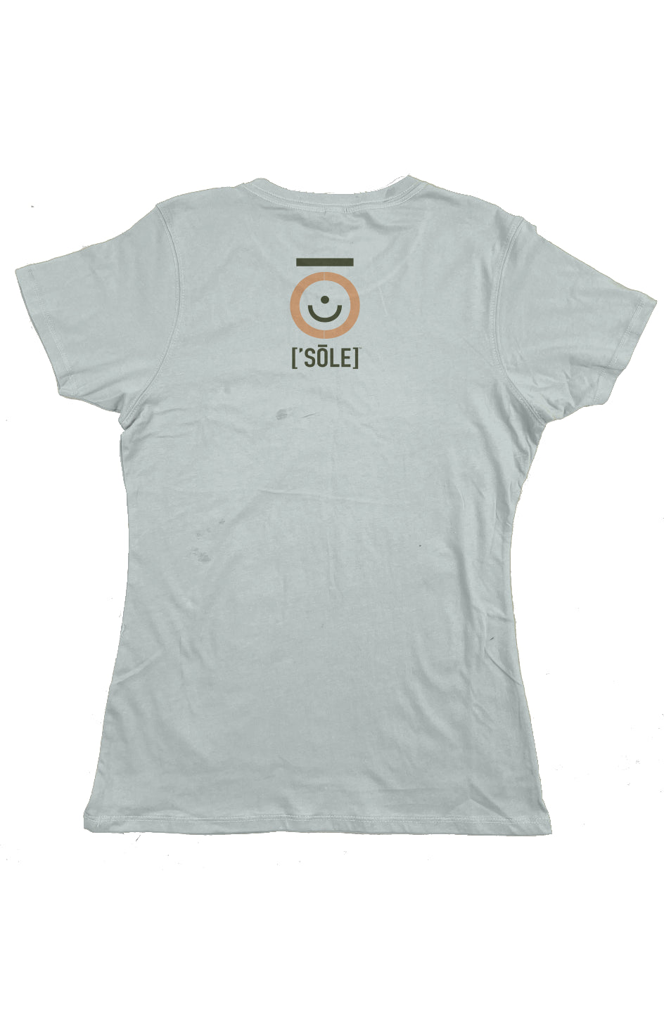 Walk Happy Womens Classic T Shirt Sky