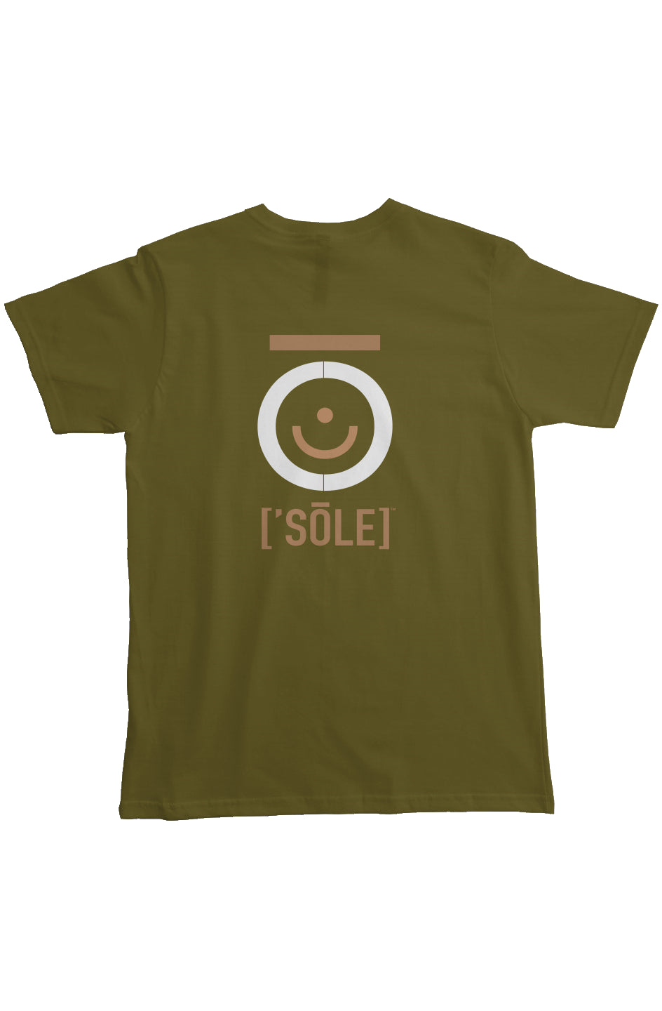 WALK HAPPY HEAVYWEIGHT T-SHIRT OLIVE
