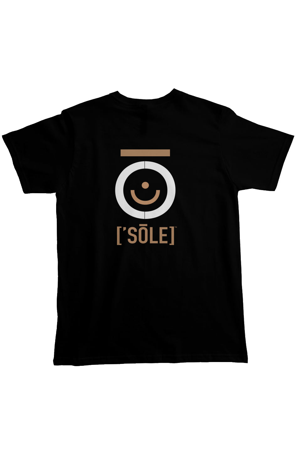 WALK HAPPY HEAVYWEIGHT T-SHIRT BLACK